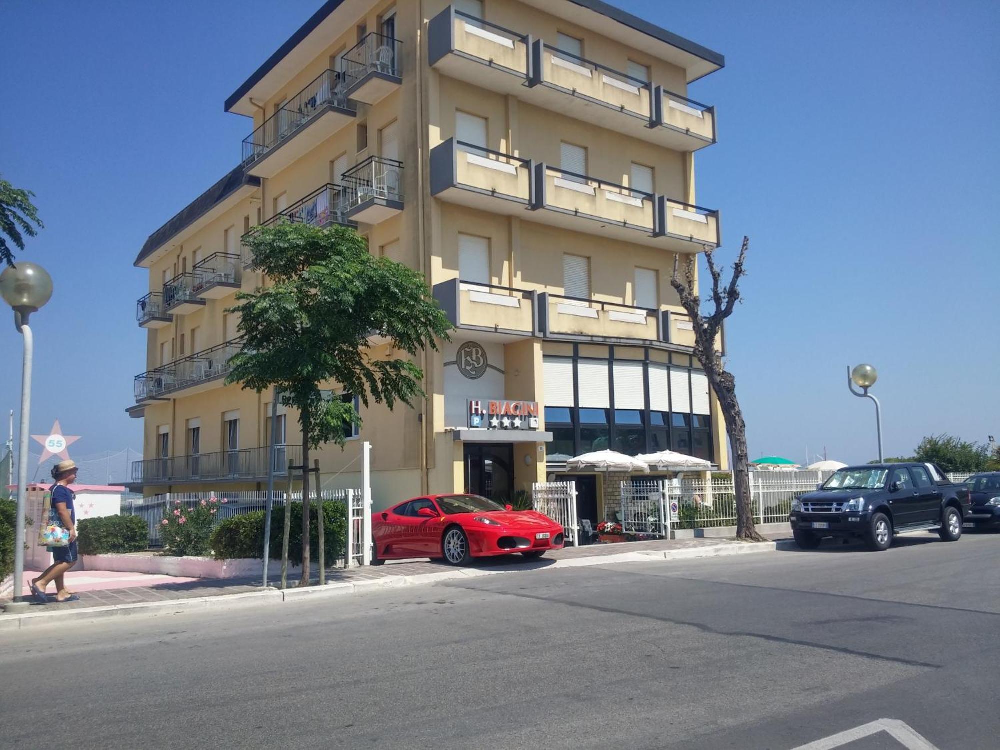 Hotel Biagini Rimini Exterior foto
